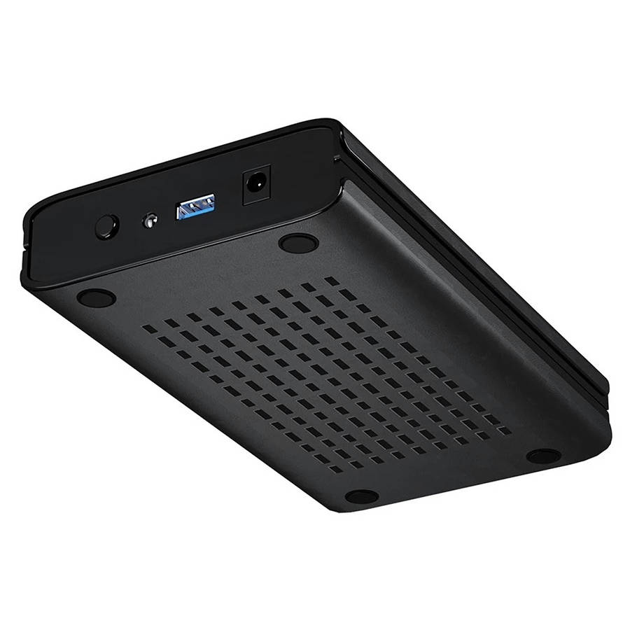 DM 3.5 2.5" USB 3.0 SATA HDD SSD External Hard Drive Enclosure 16TB 5Gbps Hard Disk Box Case Shell B