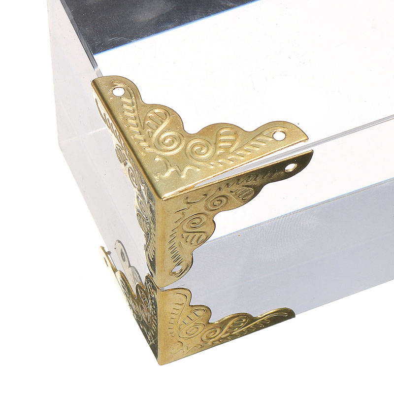 30Pcs Elegant Decorative Corner Protectors Brackets Edge Cover Rattan Pattern 3 Colors