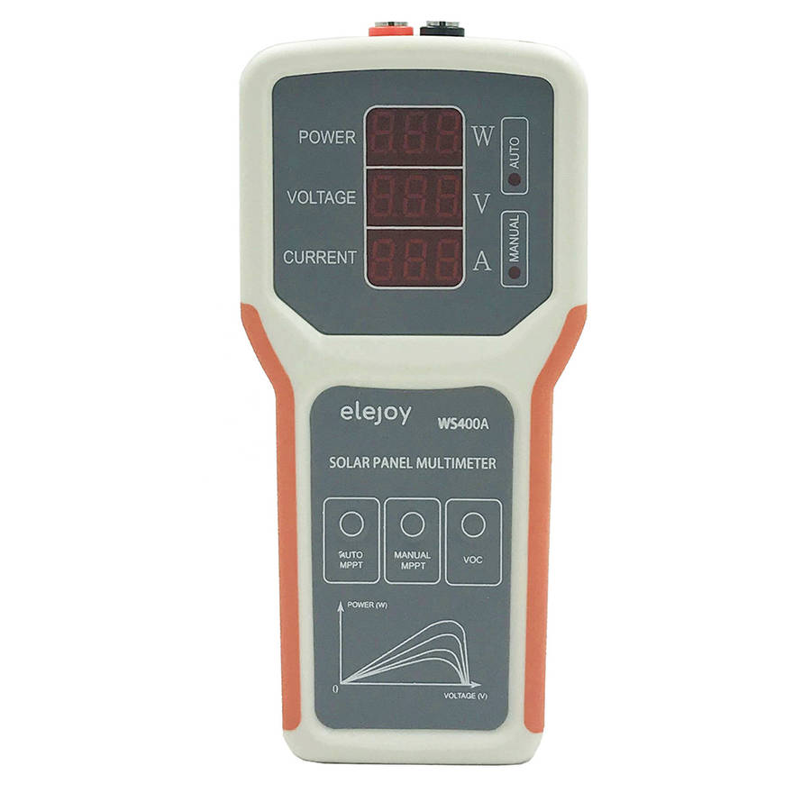 WS400A Photovoltaic Panel Multimeter Solar Panel MPPT Tester Open Circuit Volta