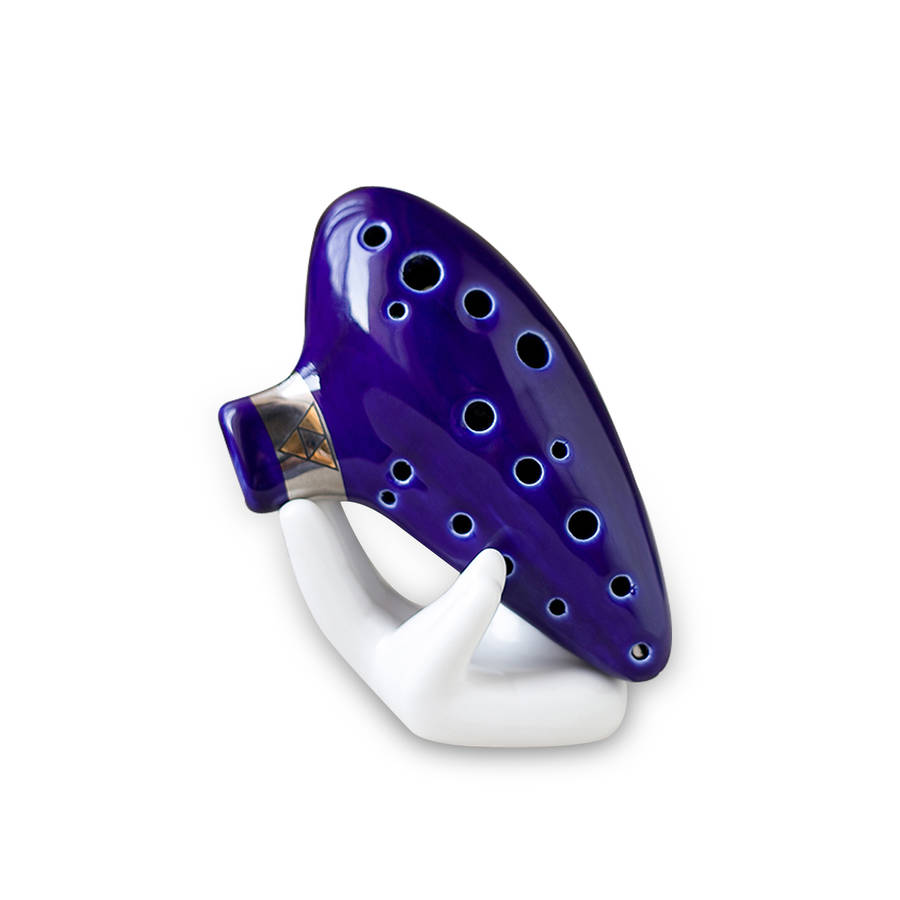 16 Hole Ocarina Ceramic Alto C Tone Legend of Zelda Ocarina Color Box