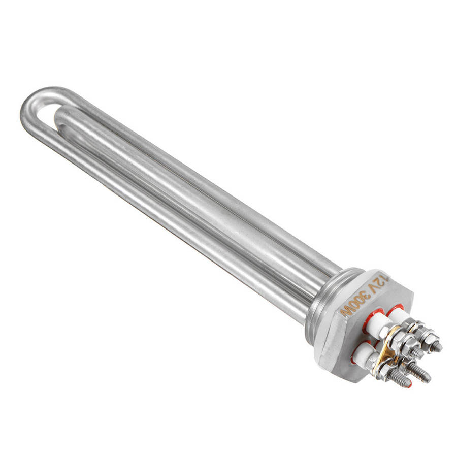 12V 300W NPT BSP Immersion Water Heater Heating Element Solar Energy (Type B) - Free Shipping