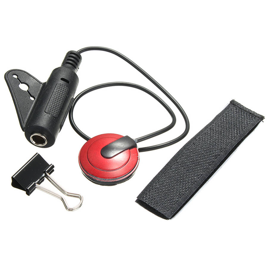 Professional Piezo Contact Microphone Pickup with Wrap Tape and Clip for Acoustic Guitar Violin