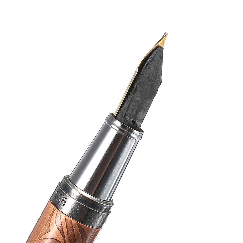 Rare Vintage Hero 395 Fountain Pen 0.5mm Fine Nib Copper Rod For Business Office School Supplies