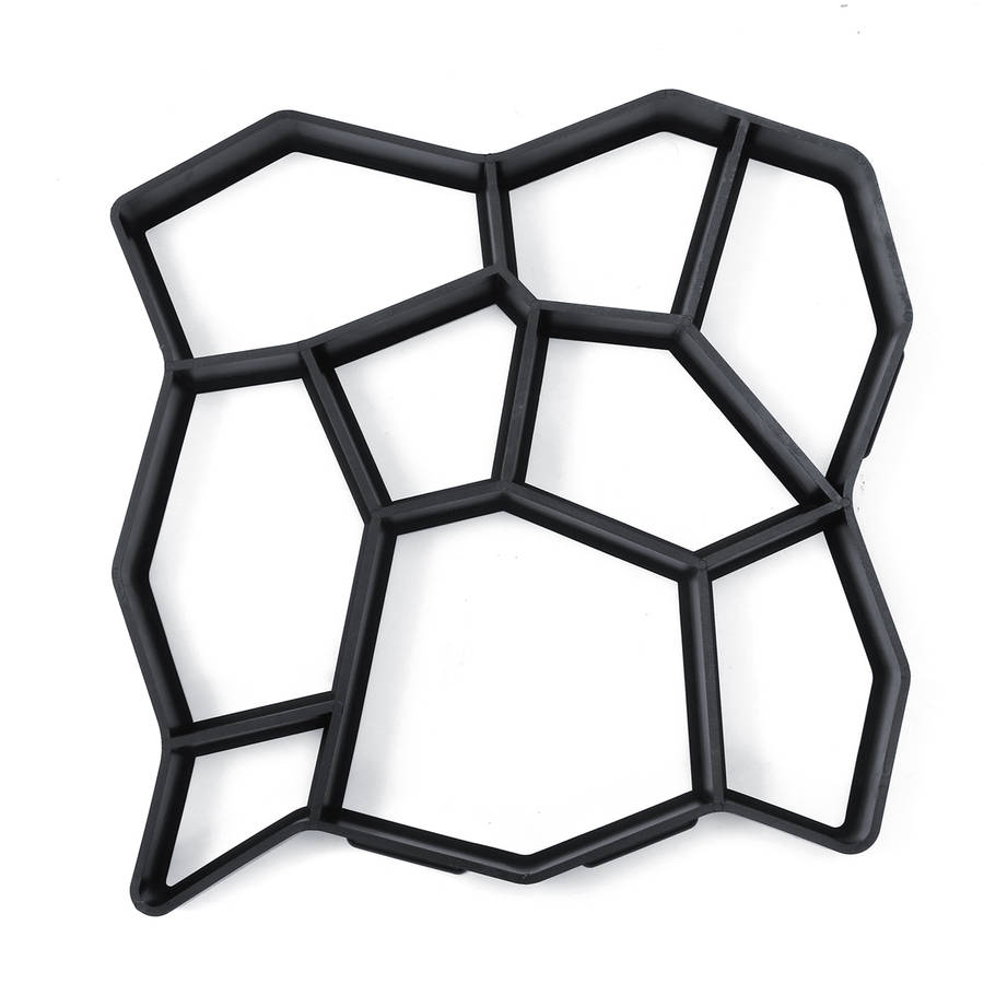 New DIY Concrete Paving Pavement Mould Mold Gardens Balconies Villas Path Walk Maker Gement Br