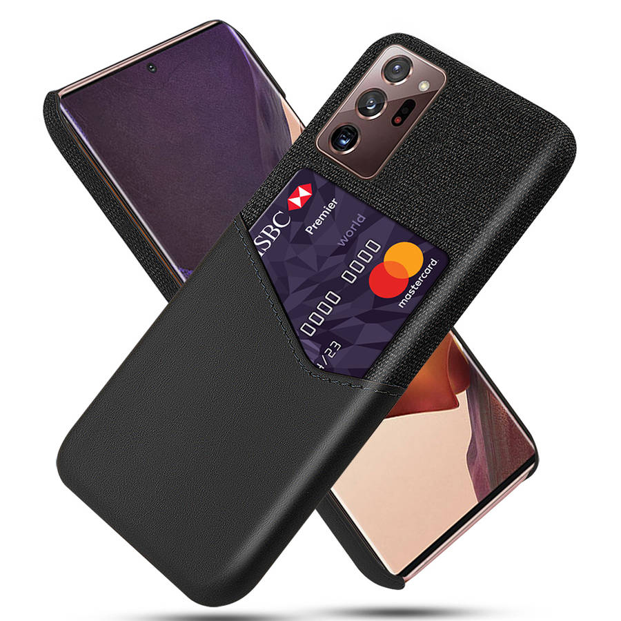 Bakeey for Samsung Galaxy Note 20 Ultra / Galaxy Note20 Ultra 5G Case Luxury PU Leather + Cloth with