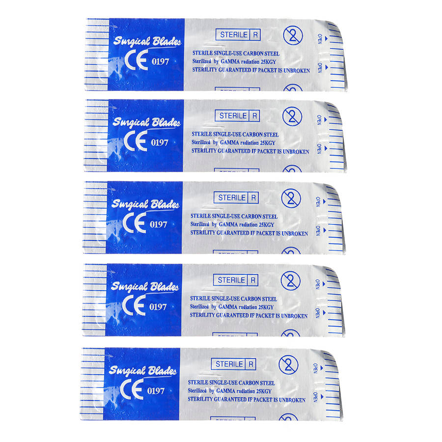 25 In 1 Skin Suture Surgical Training Kit Silicone Pad Needle Scissors Tools Kit