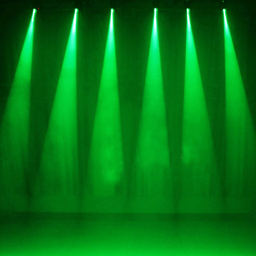 90-230V 9W DMX RGB LED Light Pinspot Beam Spotlight 6CH DJ Disco Party KTV Stage Effect Lighting