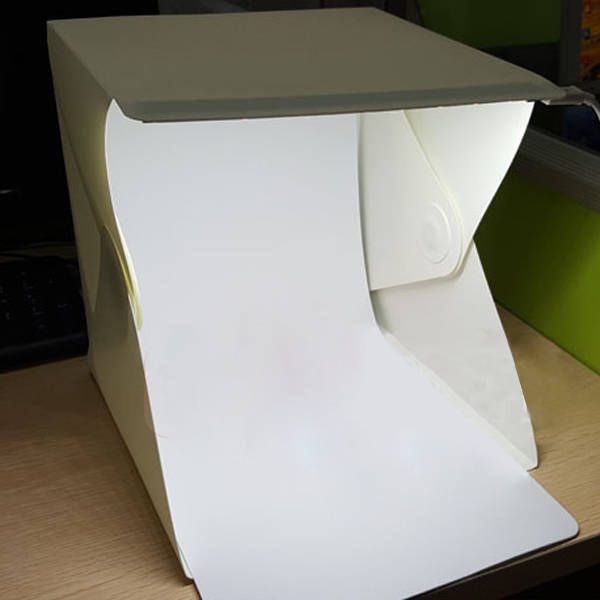 New Portable 240x230x226mm Photography Studio Softbox Folding Light Box LED Ligh