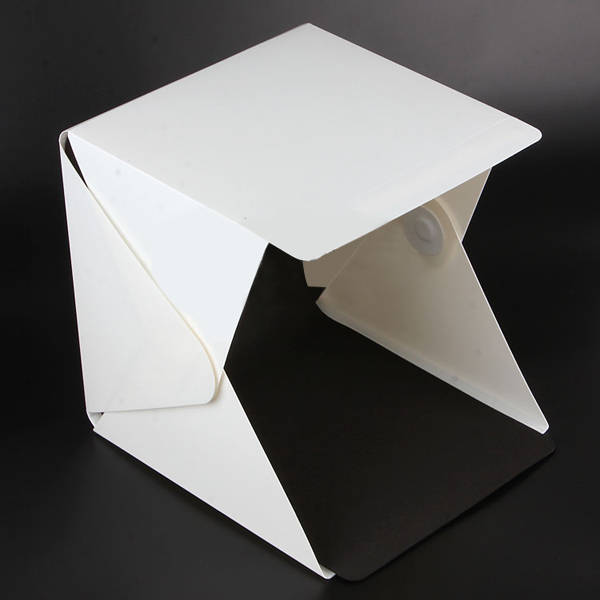 New Portable 240x230x226mm Photography Studio Softbox Folding Light Box LED Ligh