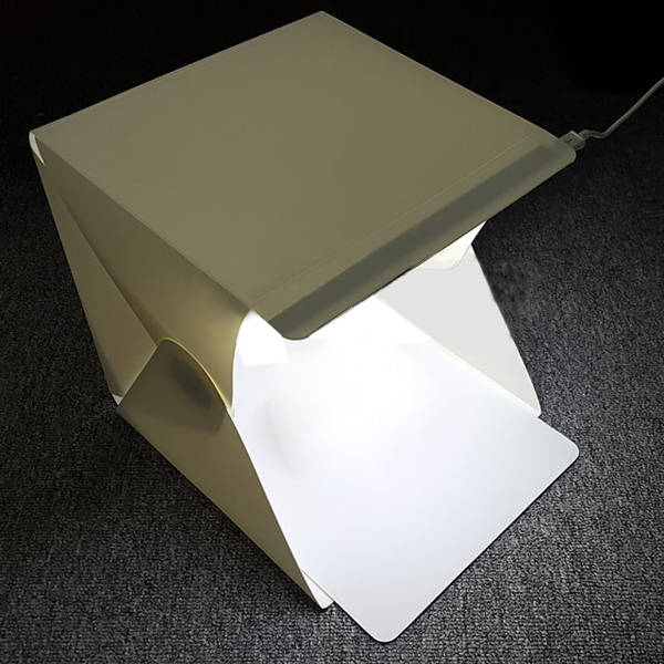 New Portable 240x230x226mm Photography Studio Softbox Folding Light Box LED Ligh