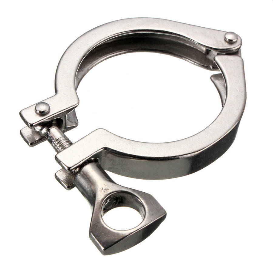 19/25/32/38/45/50mm Sanitary Pipe Weld Ferrule Set Gasket Tri Clamp OD (Size 50mm)