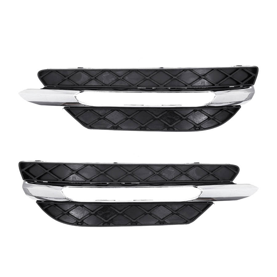 Front Bumper DRL Daytime Running Lights Grill Cover Left/Right for Mercedes-Benz W204 C-Class 2011-