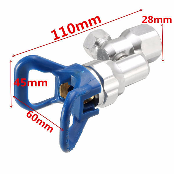7/8 Inch F-7/8 Inch M Clean Shot Shut Off Valve Joint For Airless Spraying Gun