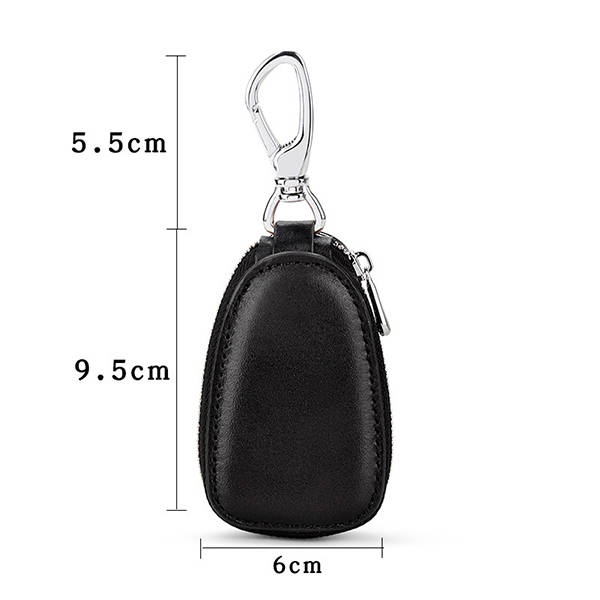 New Men Genuine Leather Car Key Case Key Bag Holder