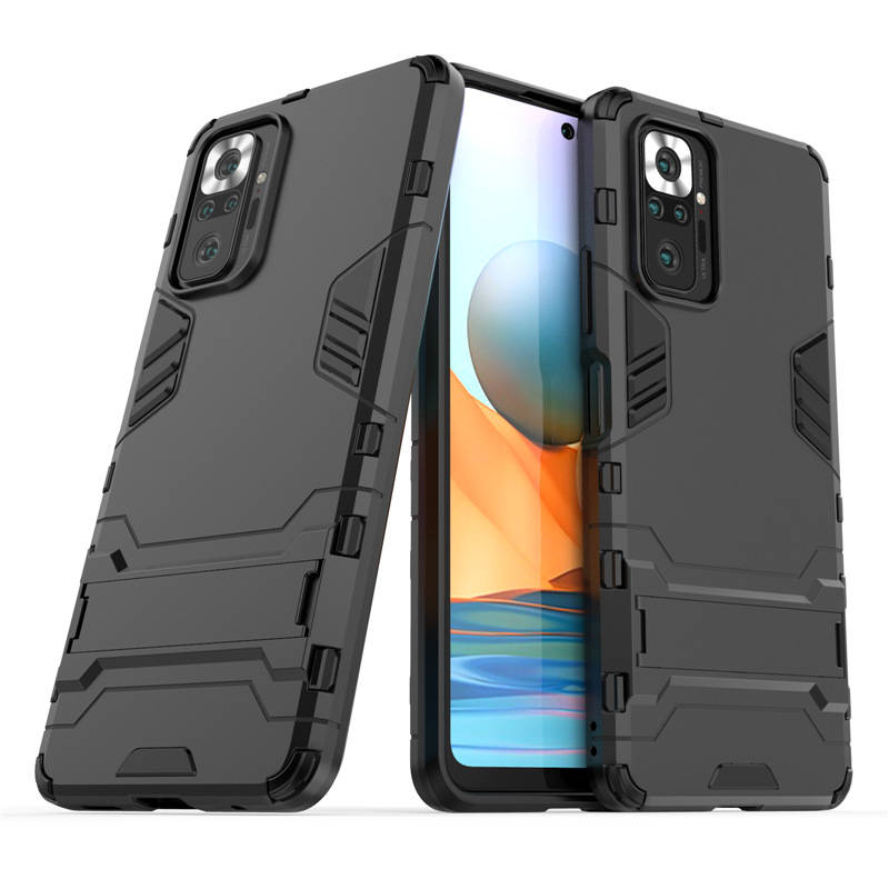 Bakeey for Xiaomi Redmi Note 10 Pro/ Redmi Note 10 Pro Max Case Armor with Brac