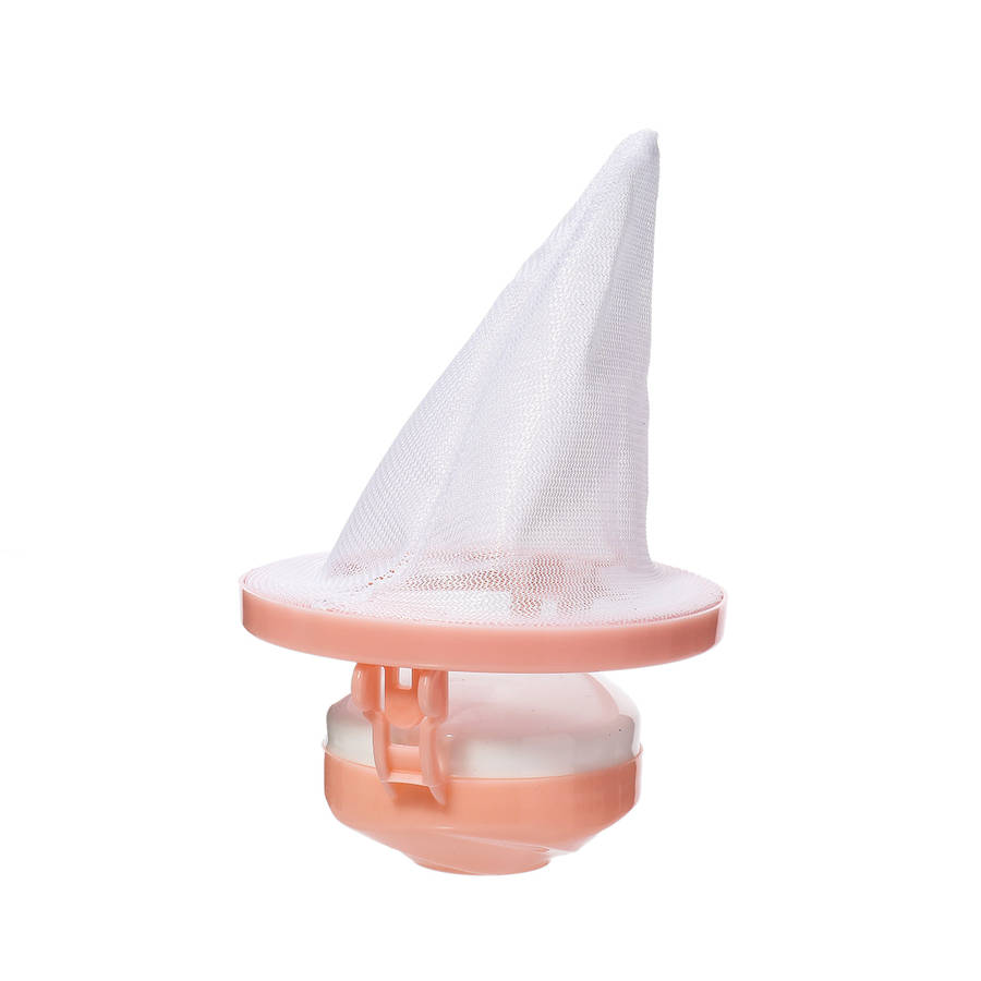 Floating Pet Fur Catcher Laundry Lint Pet Hair Remover For Washing Machine (Color1 Green)