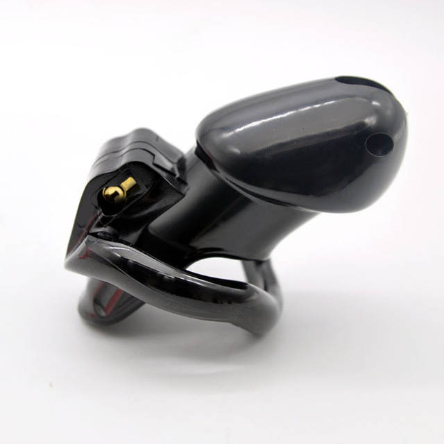Male Bio-sourced Resin Chastity Device Cock Cage Erotic Urethral Lock Adult Sex