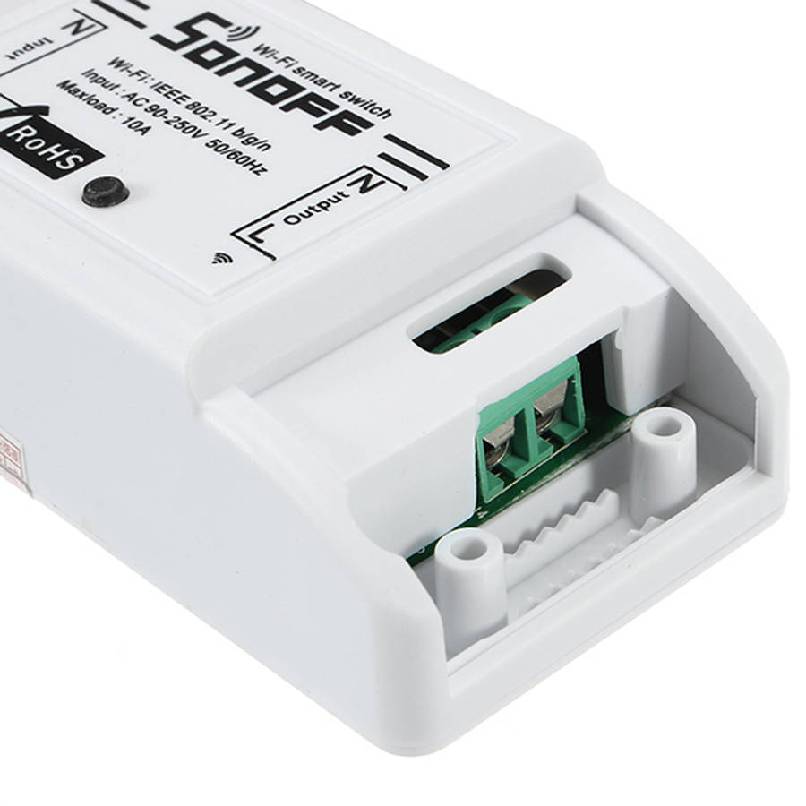 New SONOFF Basic DIY WIFI Wireless Switch For Smart Home With ABS Shell Mobile APP Timer Socke