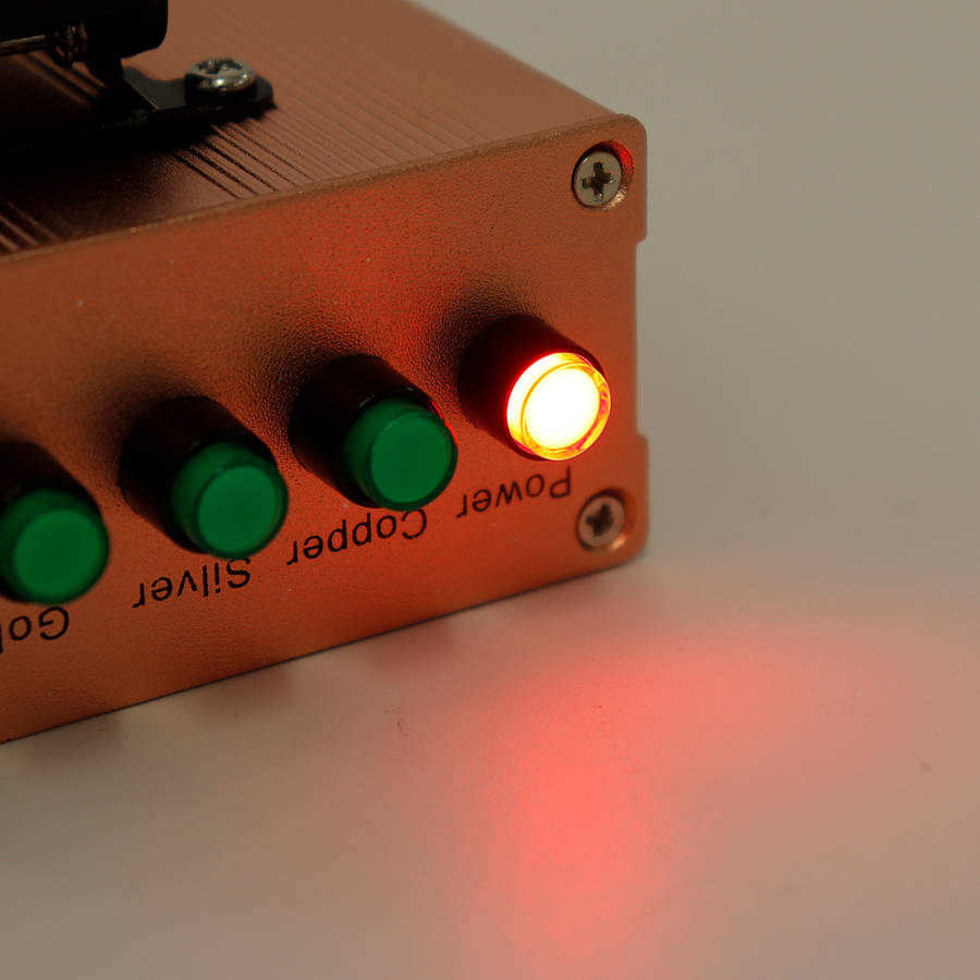 AKS 3D Metal Detector Detective 1200m Long Range Gold Treasure Digger Scanner