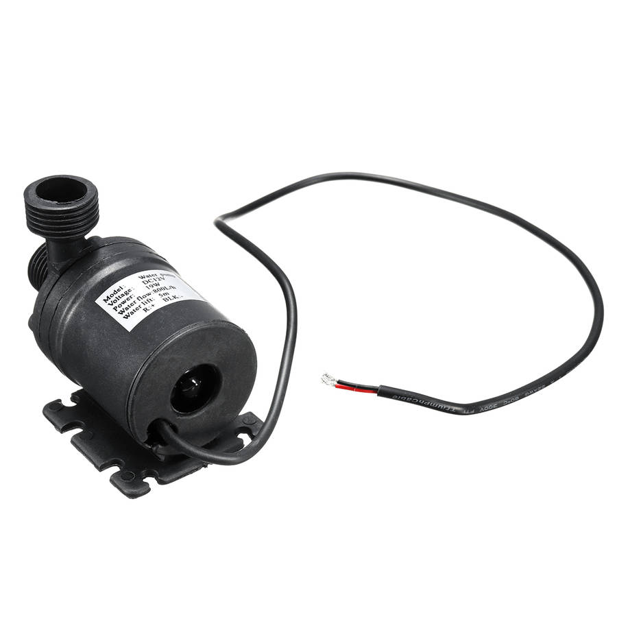 800L/H 12V DC 5M Submersible Hot Water Circulation Pump Solar Brushless