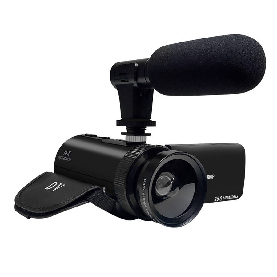 Professional CMOS 16 Megapixels 1080P 18X Digital Zoom Video Camcorder Digital Came (Type Only Lens)