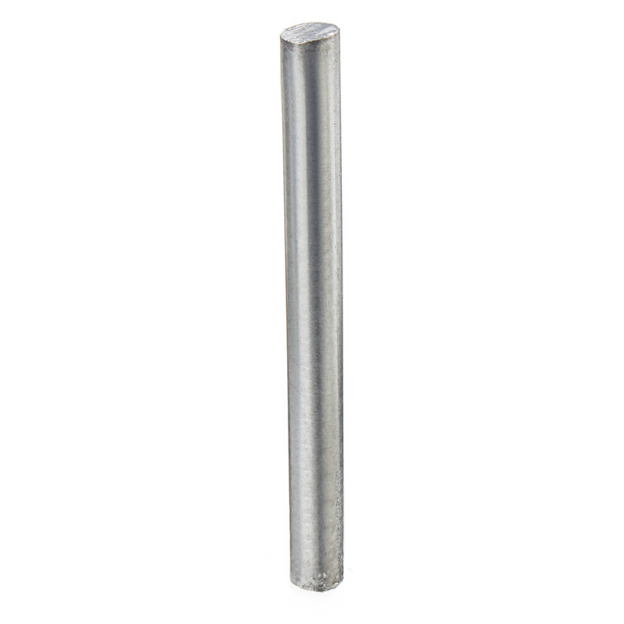 0.4 inch x 4 inch High Purity Zn 99.95% Zinc Metal Rod Anode Electroplating Solid Round Bar