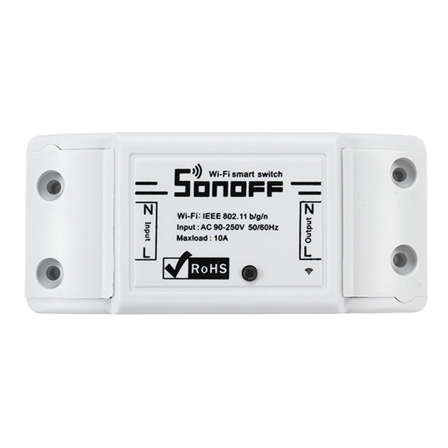 10Pcs SONOFF Basic 10A 2200W WIFI Wireless Smart Switch Remote Control Socket APP Timer
