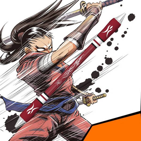 Xhandgame Series Pen Spinning Professional Competition Used Balance Upgraded Spinni...-(Color Black)