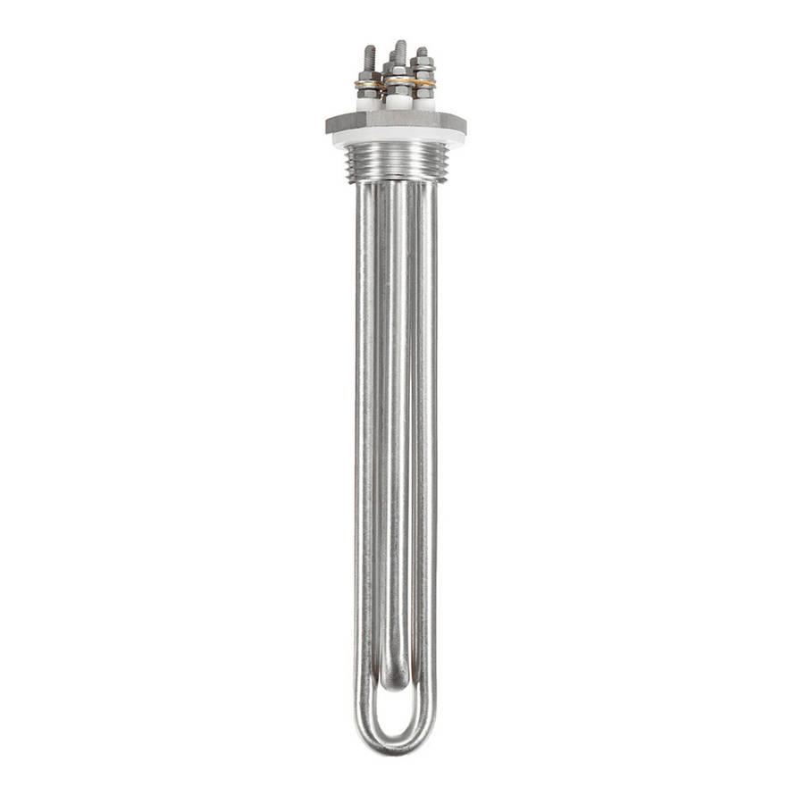 12V 300W NPT BSP Immersion Water Heater Heating Element Solar Energy (Type B) - Free Shipping