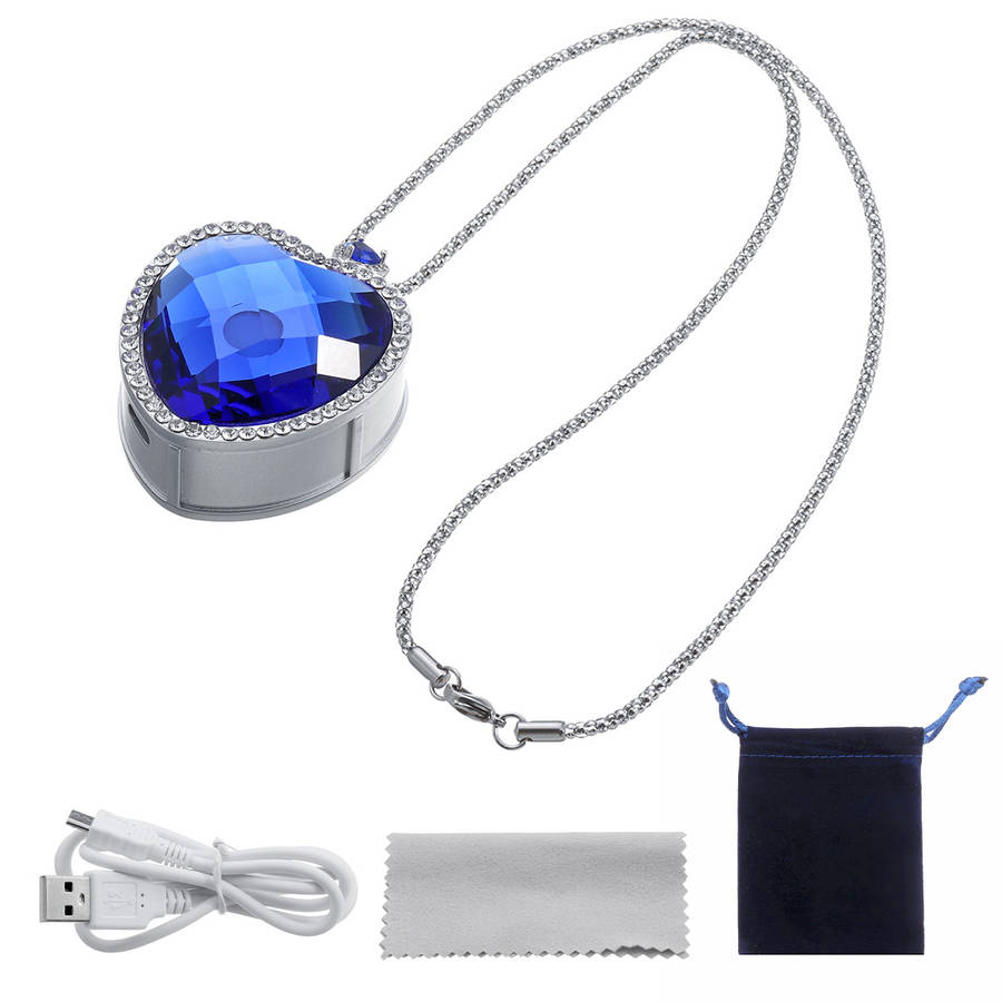 Portable Wearable Mini USB Air Cleaner Low Noise Negative Ion Generator Anion Air Purifier Necklace