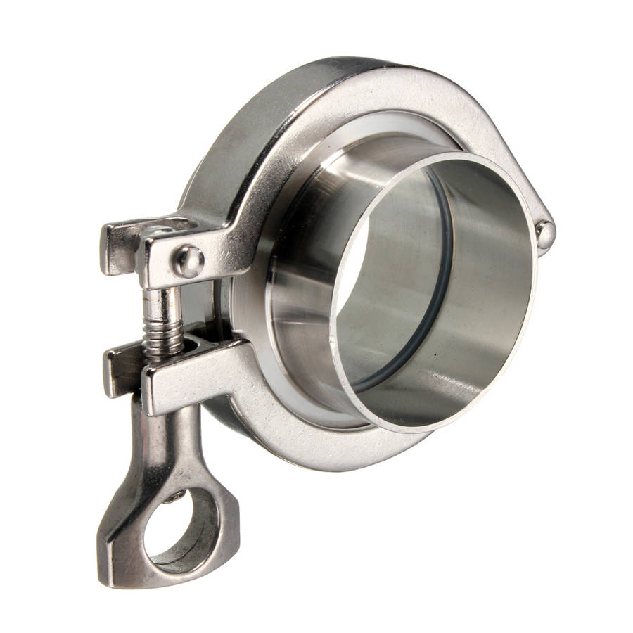 19/25/32/38/45/50mm Sanitary Pipe Weld Ferrule Set Gasket Tri Clamp OD (Size 50mm)