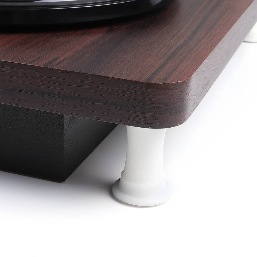 New Retro Stereo 33 45 78 Three Speed Vinyl Record Turntable Player Gramophone