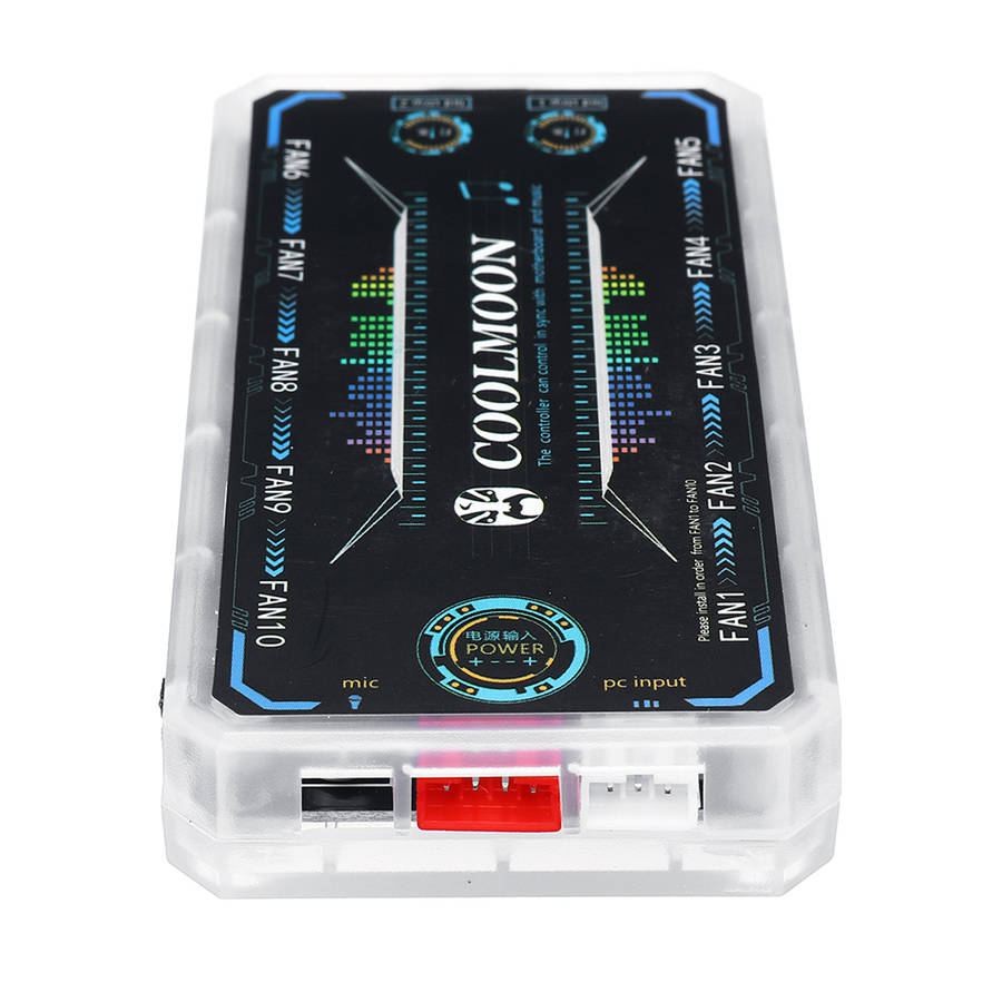 COOLMOON AURA SYNC Cooling Fan Remote Control RGB  Remote Controller Music Color Switching Brightnes