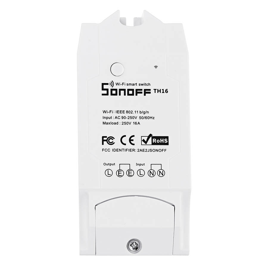 SONOFF TH10 TH16 Smart WIFI Switch Monitoring Temperature Humidity Wifi Smart Switch (Type2 Type 2)