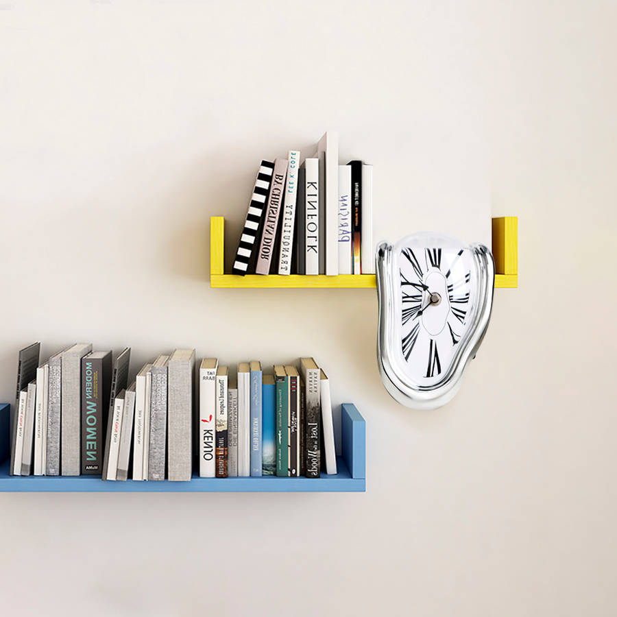 Novel Surreal Melting Distorted Wall Clock Surrealist Salvador Dali Style Wall Clock Amazing Home De