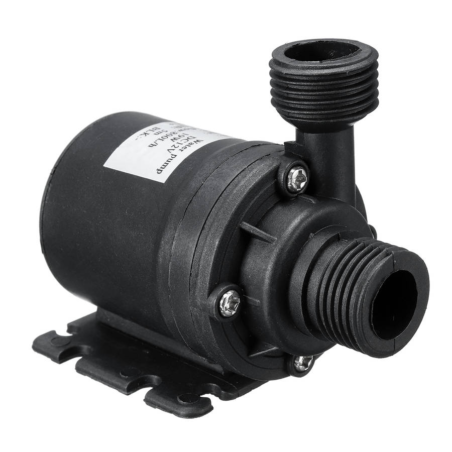 800L/H 12V DC 5M Submersible Hot Water Circulation Pump Solar Brushless