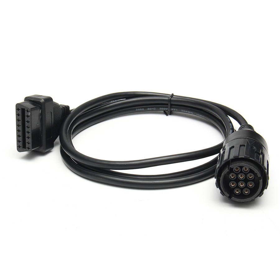 Universal OBD2 For BMW 10 Pin Cable ICOM-D Motorcycle Motorbikes Diagnostic