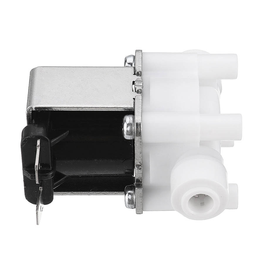 24V 1/4 Inch RO Water Purifier Inlet Water Solenoid Valve 2 Electromagnetic Valve for RO Reverse Osm