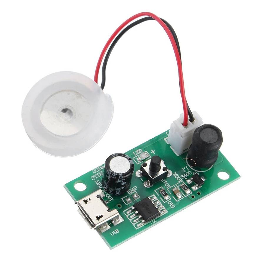 3Pcs USB Humidifier Atomization Driver Board PCB Circuit Board 5V Spray Incubation