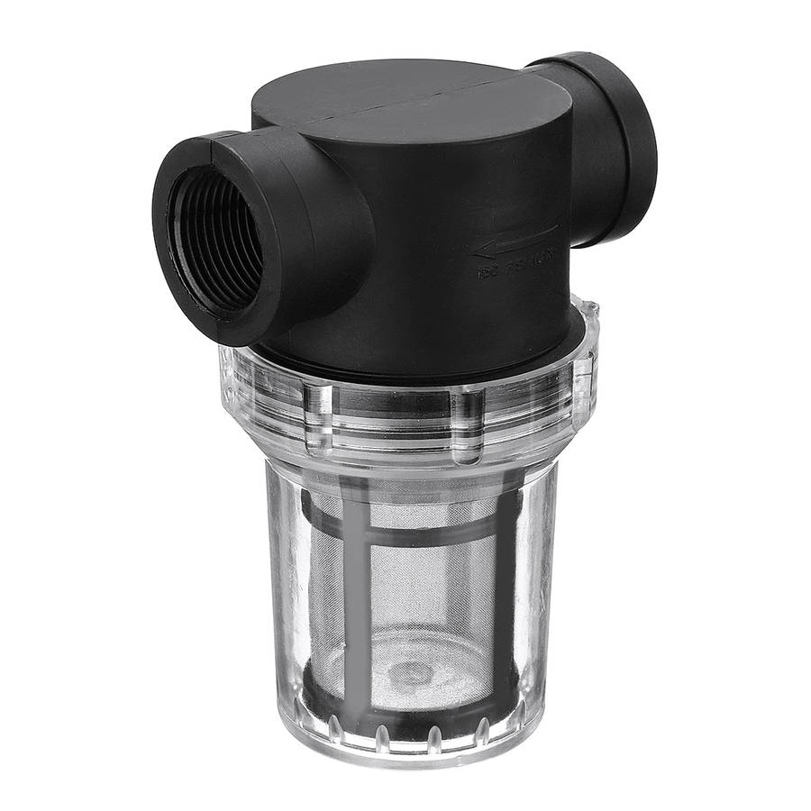 New Garden Pond 20mm/25mm Inline Mesh Strainer Water Pump Filter Irrigation High