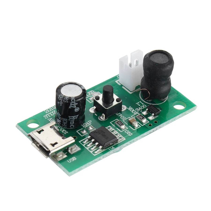 3Pcs USB Humidifier Atomization Driver Board PCB Circuit Board 5V Spray Incubation
