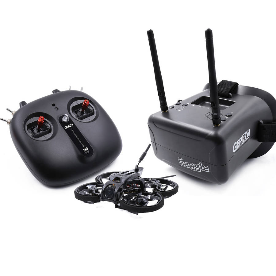 GEPRC TinyGO 1.6inch 2S FPV Indoor Whoop Runcam Nano2 +GR8 Remote Controller+RG
