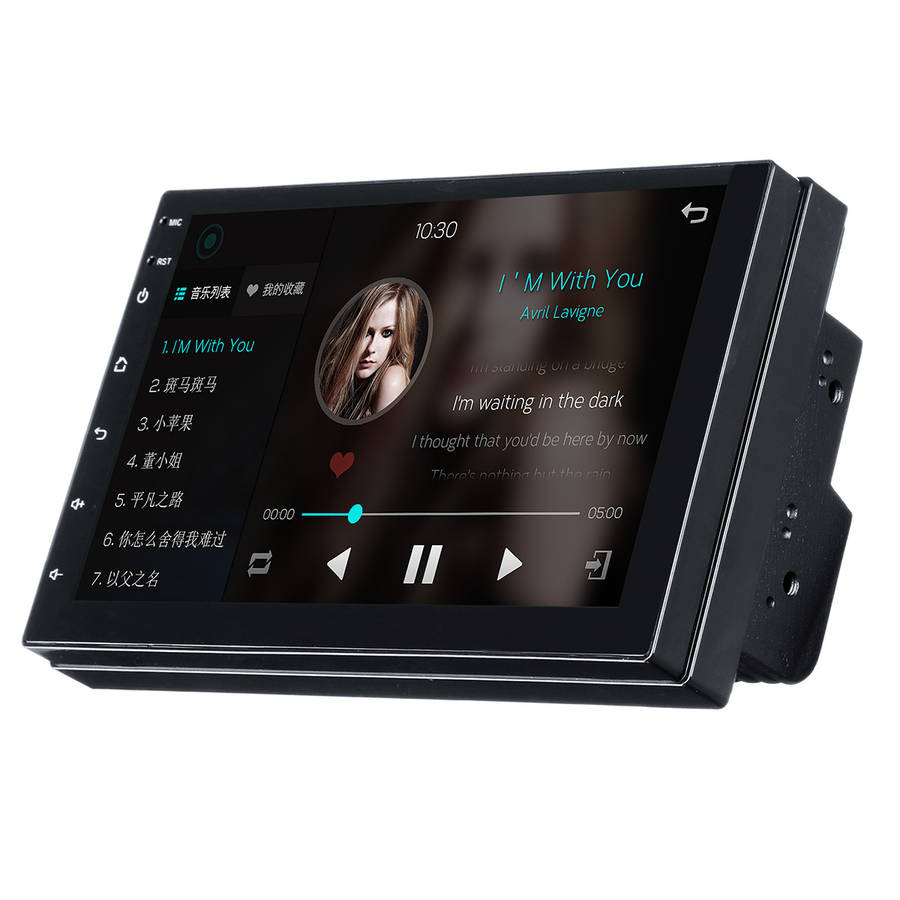 2 DIN Car Stereo 7 Inch Android 8 Quad Core Touch Radio WIFI Car MP5 Player