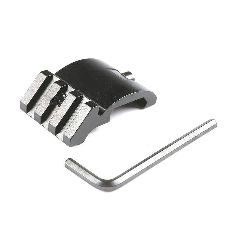 Y73 3Slots Ultralow Profile 45 Offset Picatinny Rail Mount Holder 20mm Rail