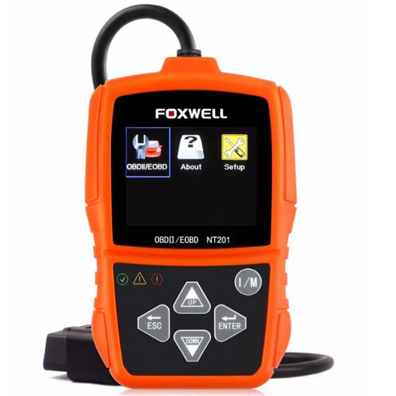 New Foxwell NT201 OBD2 Auto Scanner Automotive OBD OBDII Engine Fault Code Reade