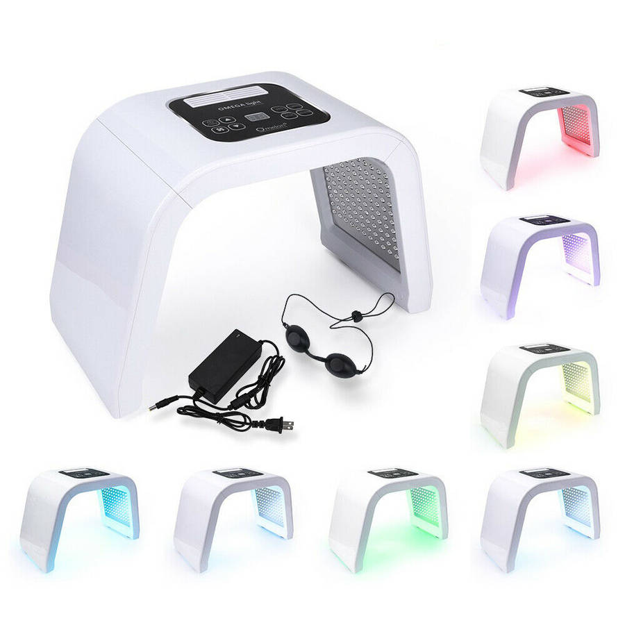 7 Color LED PDT Light Therapy Skin Rejuvenation Facial Anti-aging Beauty Machine