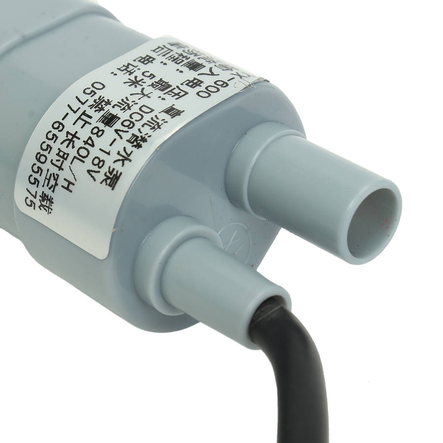12V 840L/H 5M Pumping Head Mini Submersible Motor Garden Fountain DC Brush Water Pump
