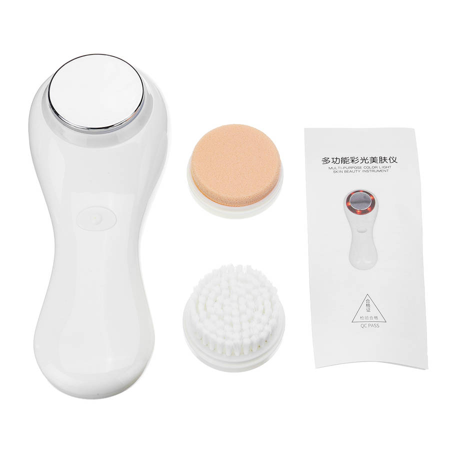 LuckyFine Negetive Ion Facial Clean Anti-aging Skin Care Vibration Acne Treatment Spa Massager Ma...