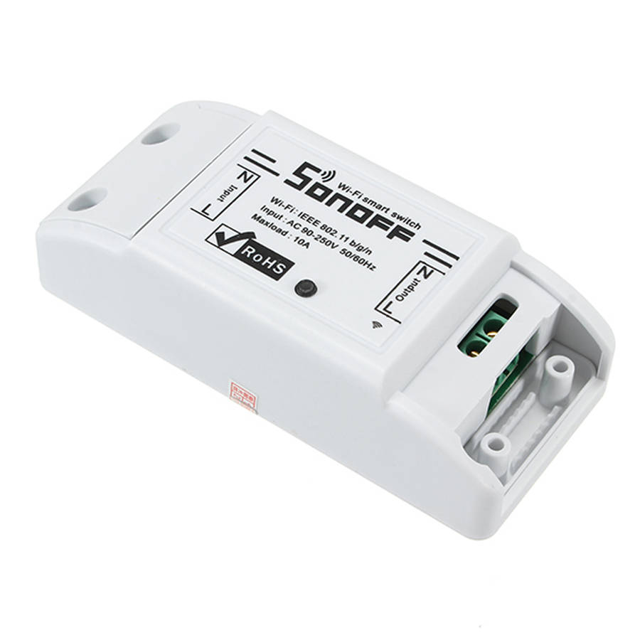 2Pcs SONOFF Basic 10A 2200W WIFI Wireless Smart Switch Remote Control Socket APP Timer AC90-250V 50/