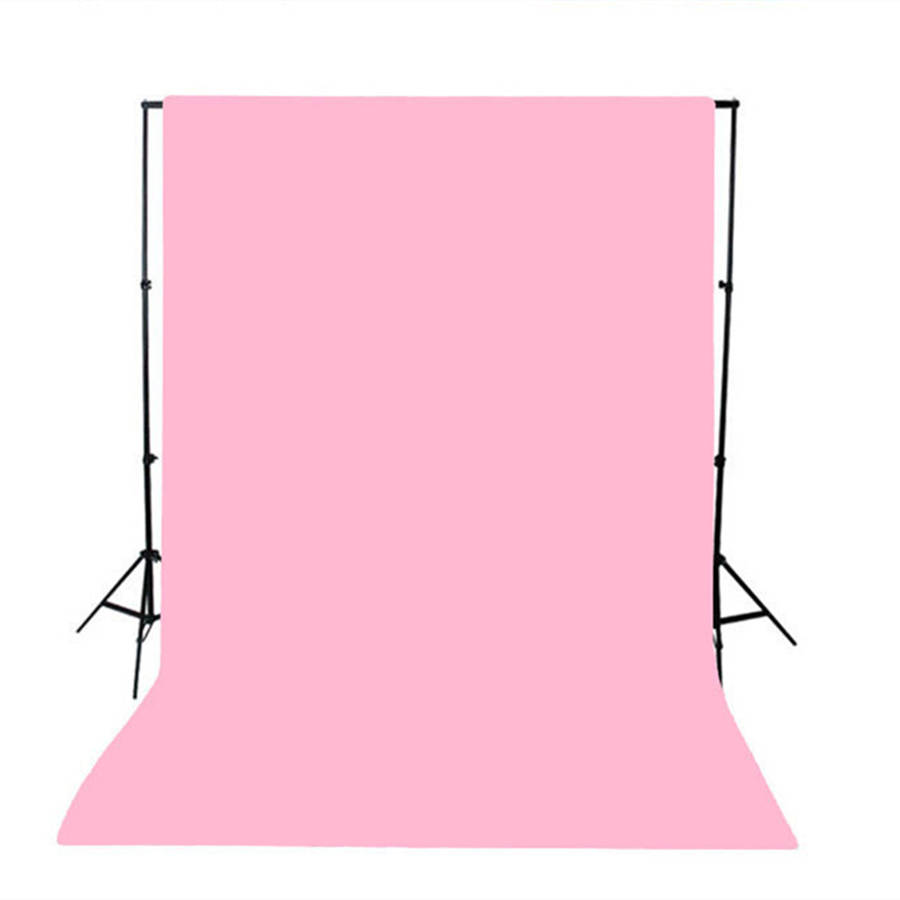 1.5x3M Green Black White Blue Yellow Pink Solid Color Photography Backdrop Background S (Color Grey)